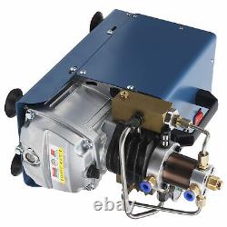4500psi Pcp Pompe De Compresseur D'air Électrique Haute Pression 30mpa Refroidissement De L'air Et De L'eau