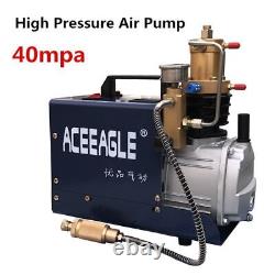 Compresseur D'air Pompe À Haute Pression Pneumatique Pcp Valve De Sécurité 220v 1.8kw 40 Mpa