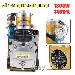 Compresseur à air électrique haute pression 30 Mpa 300 Bar 4500 PSI 220V