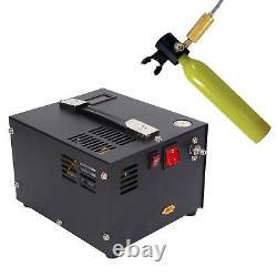 Compresseur d'air PCP 4500Psi 30Mpa Pompe électrique haute pression sans huile ni eau 12V