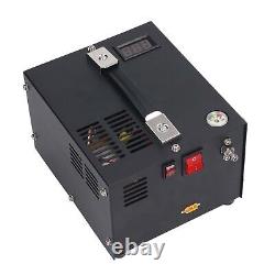 Compresseur d'air PCP 4500psi 30Mpa Pompe à air haute pression portable avec huile et eau