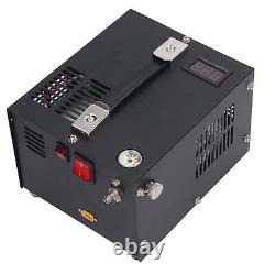 Compresseur d'air PCP 4500psi 30Mpa Pompe à air haute pression portable avec huile et eau