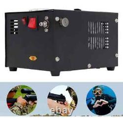 Compresseur d'air Portable pour PCP 4500Psi 30mpa 12V Pompe Haute Pression Huile Eau