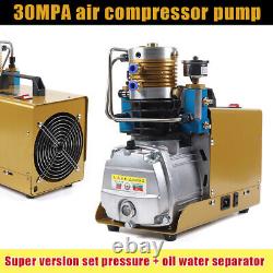 Compresseur d'air électrique 4500 PSI Pompe Équipement haute pression PCP 30 Mpa 1800W