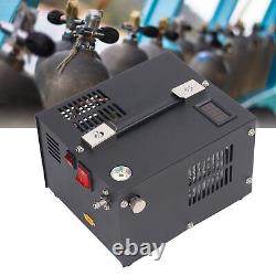 Compresseur d'air électrique PCP haute pression 4500PSI 30Mpa 300 Bar avec arrêt automatique