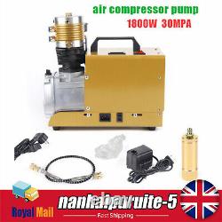 Compresseur d'air électrique haute pression 30Mpa 300 Bar 4500PSI Accès Pompe 220V