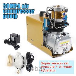Compresseur d'air électrique haute pression 4500psi Pompe équipement 30Mpa 1800W