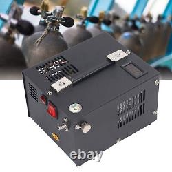 Compresseur d'air électrique haute pression PCP 30Mpa 300 Bar 4500PSI avec arrêt automatique