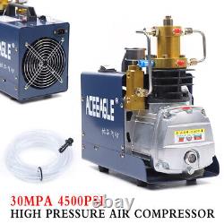 Compresseur d'air haute pression 30 MPa, pompe électrique 4500 PSI 300 bars 1800W