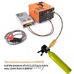 Compresseur d'air haute pression PCP Pompe à air Fusil de chasse sous-marine 12V à 220V Kit