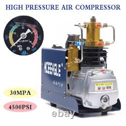 Compresseur d'air haute pression électrique 30MPa, pompe 4500PSI, 300Bar, 1800W