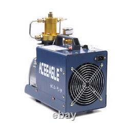 Compresseur d'air haute pression électrique de 30 MPa Pompe 4500 PSI 300 Bar 1800 W