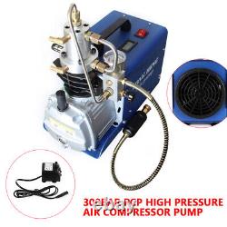 Compresseur d'air haute pression électrique monophasé 30 MPA 4500 PSI à pompe à air unique.