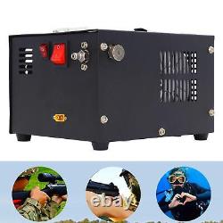 Compresseur d'air haute pression portable 4500Psi 30mpa 12V pour bouteilles de paintball