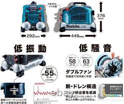 Compresseur d'air haute pression portable Makita AC462XSH AC100V 4.5MPa 7L Bleu