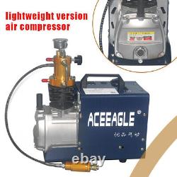 Compresseur électrique 4500PSI 300BAR Pompe à air haute pression PCP Pompe à eau de refroidissement