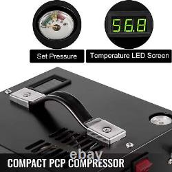 Compresseur électrique haute pression sans huile ni eau pour PCP DC12V 4500Psi 30Mpa
