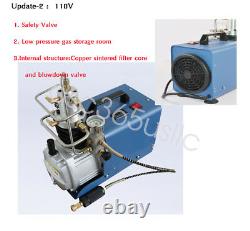 Intbuying 30mpa Pompe À Air Haute Pression Machine À Compresseur D'air Pcp Électrique 110v