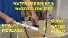 La Différence Entre La Pression D'eau Et Le Débit D'eau Comment La Taille Du Tuyau Affecte Le Débit D'eau