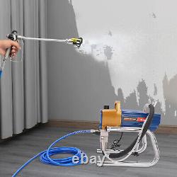 Machine à Peindre Airless 2,2 L/min Haute Pression Pistolet à Peinture Peinture Murale 1500W