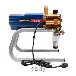 Machine à Peindre Airless 2,2L/min Haute Pression Pistolet à Peinture Murale 1500W