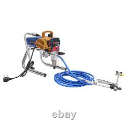 Machine à Peindre Airless 2,2L/min Haute Pression Pistolet à Peinture Murale 1500W