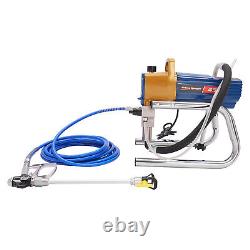 Machine à Peindre Airless 2,2L/min Haute Pression Pistolet à Peinture Murale 1500W