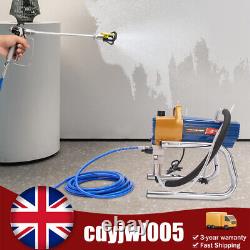 Machine à peindre sans air 2,2 L/min avec pistolet pulvérisateur pour peinture murale 1500W