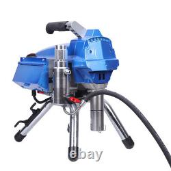 Machine de pulvérisation de peinture sans air haute pression 3000W avec pistolet pulvérisateur pour murs 23mpa