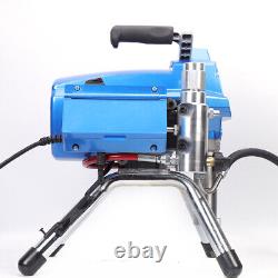 Machine de pulvérisation de peinture sans air haute pression 3000W avec pistolet pulvérisateur pour murs 23mpa