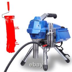 Machine de pulvérisation de peinture sans air haute pression 3000W avec pistolet pulvérisateur pour murs 23mpa