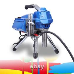 Machine de pulvérisation de peinture sans air haute pression 3000W avec pistolet pulvérisateur pour murs 23mpa