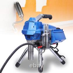 Machine de pulvérisation de peinture sans air haute pression 3000W avec pistolet pulvérisateur pour murs 23mpa