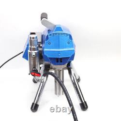 Machine de pulvérisation de peinture sans air haute pression de 3000W avec pistolet pulvérisateur pour mur 23mpa