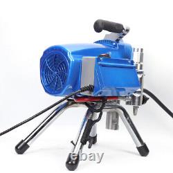 Machine de pulvérisation de peinture sans air haute pression de 3000W avec pistolet pulvérisateur pour mur 23mpa