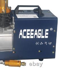 Manuel de la pompe de compresseur d'air haute pression 300 bars avec arrêt manuel pour pompe de paintball 0-30 MPa