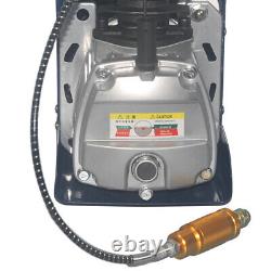 Manuel de la pompe de compresseur d'air haute pression 300 bars avec arrêt manuel pour pompe de paintball 0-30 MPa