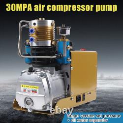 NOUVEAU Compresseur d'air électrique PCP 4500 PSI/30 MPa Pompe à air haute pression