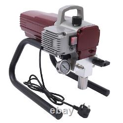 NOUVEAU Pistolet à Peinture Airless Haute Pression 1800W Machine à Pulvériser pour Murs