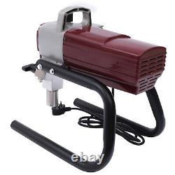 NOUVEAU Pistolet à Peinture Airless Haute Pression 1800W Machine à Pulvériser pour Murs