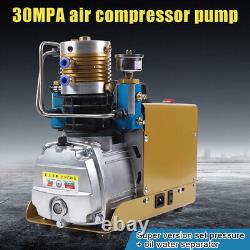 Nouvelle pompe à air haute pression compresseur de pompe pour paintball airgun 30MPA 4500PSI 220V