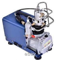Pompe Compresseur D’air 30mpa Pcp Electric 4500psi Refroidissement À L’eau Haute Pression 220v