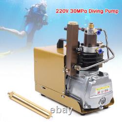 Pompe à air à haute pression pour plongée avec compresseur d'air 2800r/min 30MPA 220V 1.8KW