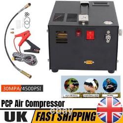 Pompe à air électrique PCP 30MPA améliorée, compresseur 12V pour arme à air haute pression