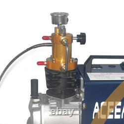 Pompe à air haute pression de refroidissement à eau PCP 4500psi 300bar à compresseur électrique