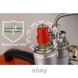 Pompe à compresseur d'air de 30MPa électrique, système de haute pression 4500psi, pression de 300Bar.