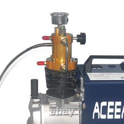 Pompe à compresseur électrique 4500 PSI PCP Pompe à air haute pression Refroidissement à eau 300 BAR