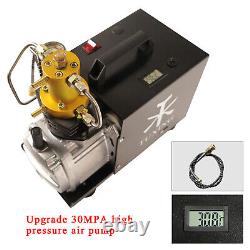 Pompe compresseur électrique 4500 Psi 30Mpa PCP Kit de pompe à air haute pression 300Bar