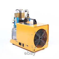 Pompe de compresseur d'air électrique haute pression avec arrêt automatique 30Mpa 4500PSI 220V 300Bar.
