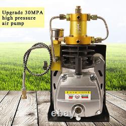 Pompe électrique à compresseur 4500 Psi 30Mpa Kit de pompe à air haute pression PCP 300Bar